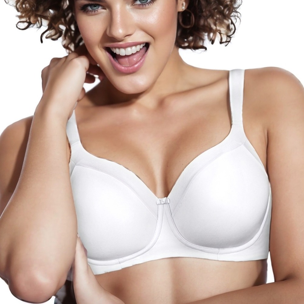 Playtex Women Secrets Wirefree Shapes Bra White 40C Shaping Balconette NWT